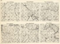 Dane County - Fitchburg, Westport, Cottage Grove, Roxbury, Blue Mound, Dunn, Wisconsin State Atlas 1930c